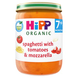Sainsburys HiPP Organic Spaghetti with Tomatoes & Mozzarella Baby Food 7+ Months 190g- Buy online at McGrocer