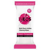 Sainsburys Ineos Antibac Multi-Room Surface Cleaning Wipes Rhubarb + Pomegranate- Buy online at McGrocer