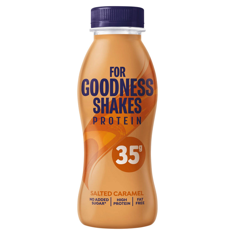 For Goodness Shakes Salted Caramel Protein 330ml - British product