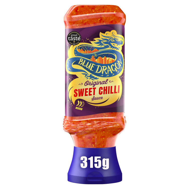 Blue Dragon sweet chilli sauce 315g, imported from the UK