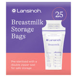Sainsburys Lansinoh Breastmilk Storage Bags x25 Baby Feeding Container- Buy online at McGrocer