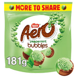 Sainsburys Aero Bubbles Peppermint Chocolate Sharing Bag 181g- Buy online at McGrocer