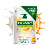 Sainsburys Palmolive Naturals Milk & Honey Handwash Soap Refill 1000ml- Buy online at McGrocer