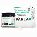 PÄRLA probiotic mouthwash tablets x45, imported from the UK