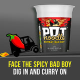 Pot Noodle Bombay Bad Boy instant noodle pot 90g, UK version
