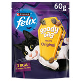Sainsburys Felix Goody Bag Cat Treats Original Mix 60g- Buy online at McGrocer