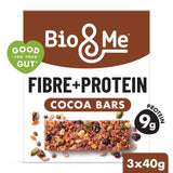 Sainsburys Bio&Me Daily Boost Fibre+Protein Cocoa Flapjack Bars 3 x 40g- Buy online at McGrocer
