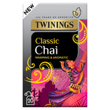 Sainsburys Twinings Classic Chai Tea Bags 20 Count 40g- Buy online at McGrocer
