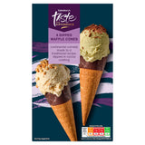 Sainsbury's dipped waffle cones 6 pack (British brand)