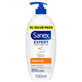 Sainsburys Sanex Expert Skin Health Sensitive Shower Gel Body Wash Pump 720ml- Buy online at McGrocer