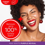Colgate Purple Reveal toothpaste 125ml, UK version