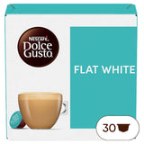 Sainsburys Nescafé Dolce Gusto Flat White Coffee Pods 30 Count 351g- Buy online at McGrocer