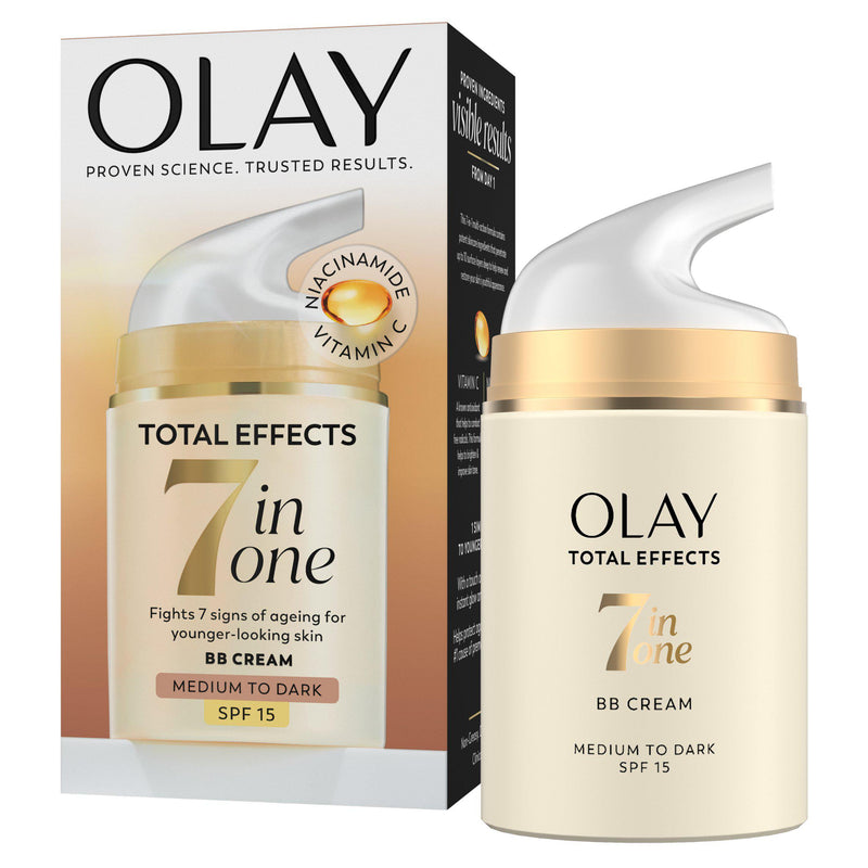 Olay Total Effects 7-in-1 BB cream medium 50ml, UK version