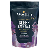 Sainsburys Westlab Lavender & Cedarwood Sleep Wellbeing Bath Salt 400g- Buy online at McGrocer