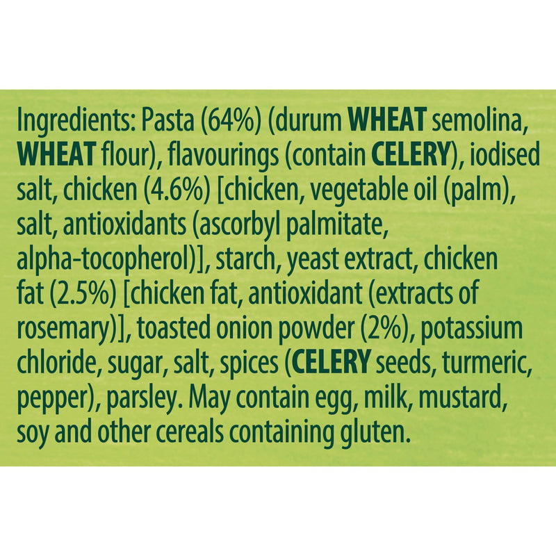 Knorr Super Chicken Noodle soup mix 51g, imported from the UK