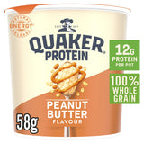 Quaker high protein peanut butter porridge pot 58g UK version