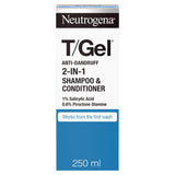 Sainsburys Neutrogena T/Gel Anti-Dandruff 2in1 Shampoo & Conditioner 250ml- Buy online at McGrocer