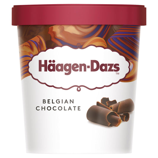 Haagen-Dazs Belgian Chocolate Ice Cream 460ml GOODS Sainsburys   