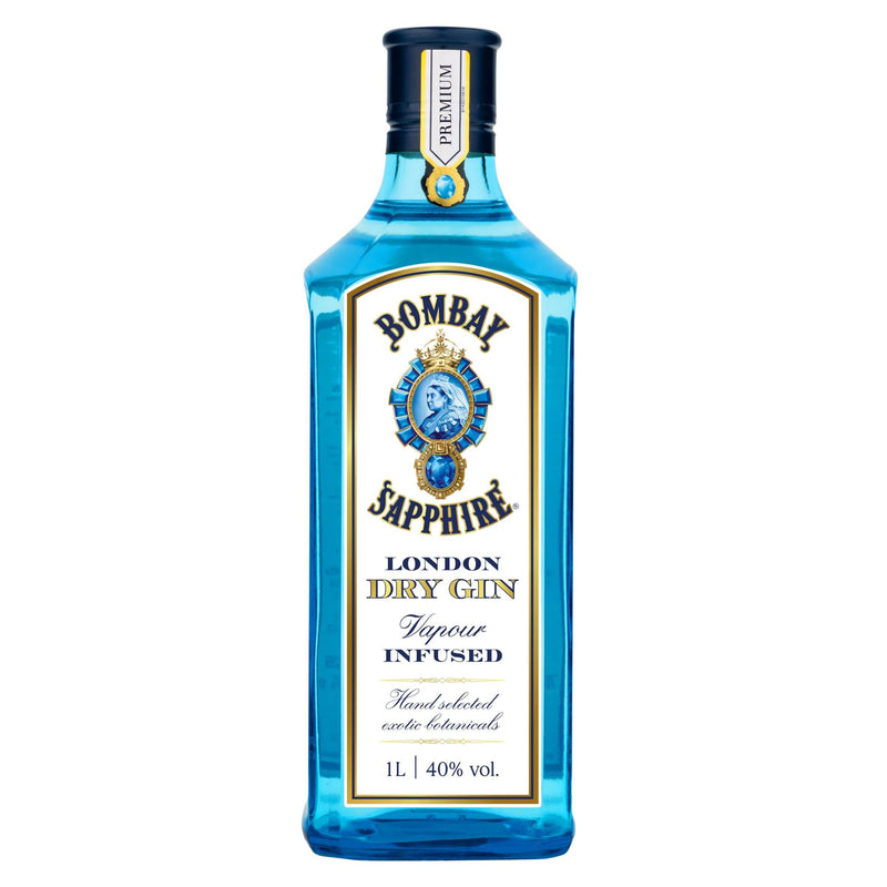 Bombay Sapphire London Dry Gin 100cl - British product