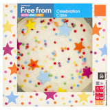 Sainsbury's free from celebration cake 590g, imported from the UK