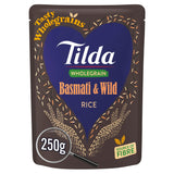 Tilda wholegrain basmati and wild rice 250g, UK version