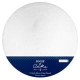 House of Cake round silver cake board 12 inch, UK version