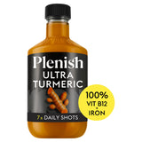 Sainsburys Plenish Ultra Turmeric Vitamin B12 + Iron Shots 420ml (7 x 60ml)- Buy online at McGrocer