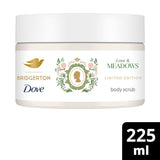 Sainsburys Dove Bridgerton Love & Meadows Body Scrub Limited Edition 225ml- Buy online at McGrocer