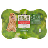 Sainsbury's senior dog food variety pack 6x400g (British brand)