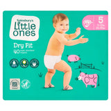 Sainsbury's Little Ones nappies size 5 junior 40 (British brand)