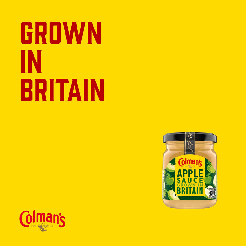 Colman's Bramley apple sauce 155g, imported from the UK