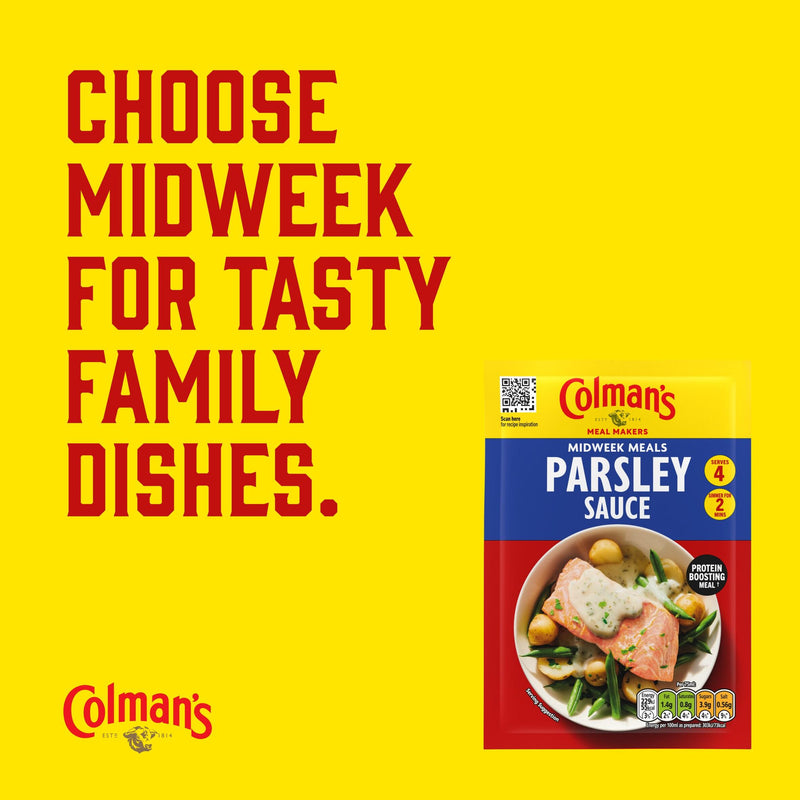 Colman's parsley sauce mix 20g packet - British product