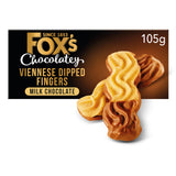 Fox's Viennese milk chocolate fingers 105g, UK version