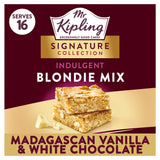 Mr Kipling Madagascan Vanilla White Chocolate Blondie cake mix 368g, imported from the UK
