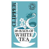 Clipper organic white tea 26 tea bags, UK version