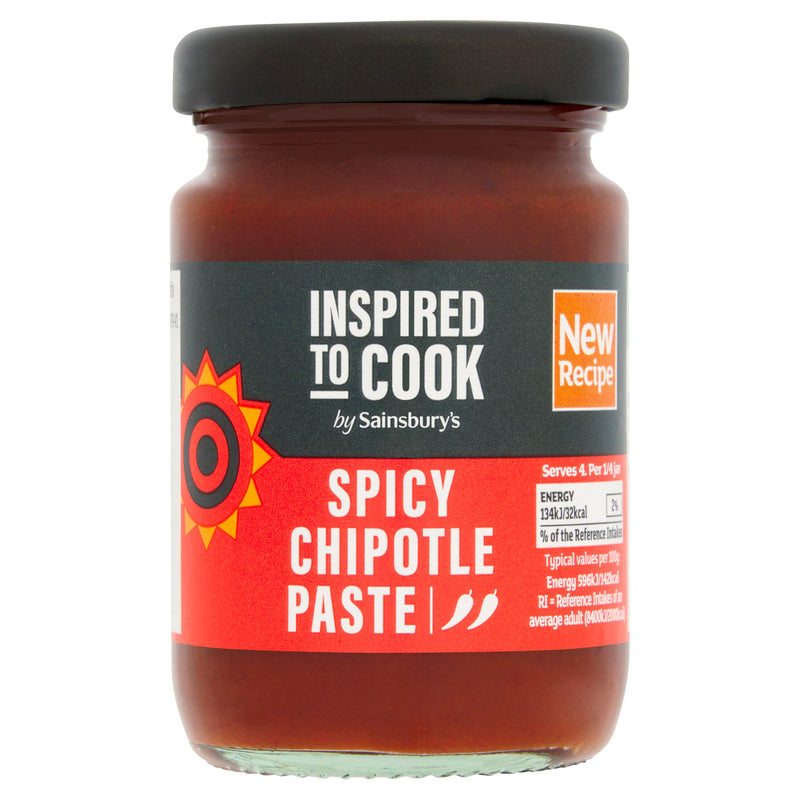 Sainsbury's spicy chipotle chilli paste 90g, imported from the UK