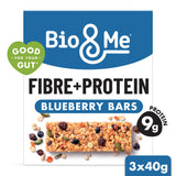 Sainsburys Bio&Me Daily Boost Fibre + Protein Blueberry Flapjack Bars 3 x 40g- Buy online at McGrocer