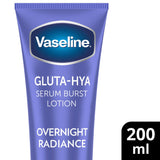 Sainsburys Vaseline Gluta Hya Overnight Radiance Serum Burst Body Lotion 200ml- Buy online at McGrocer
