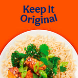 Ben's Original microwave rice roasted garlic 220g, imported from the UK