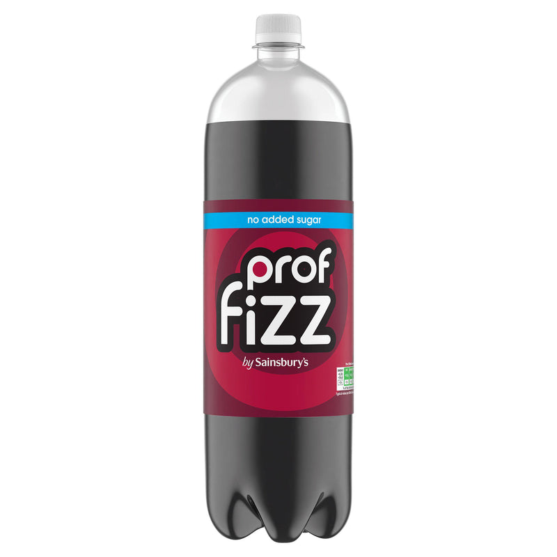 Sainsbury's Prof Fizz 2L bottle, UK version