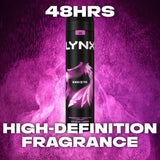 Lynx deodorant spray Excite 48h 250ml, UK version