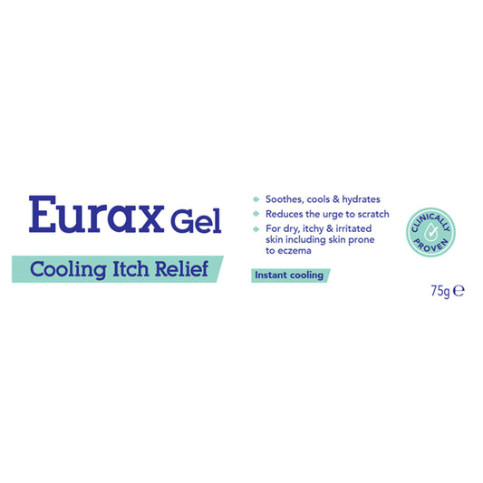 Eurax Gel Cooling Itch Relief 75g
