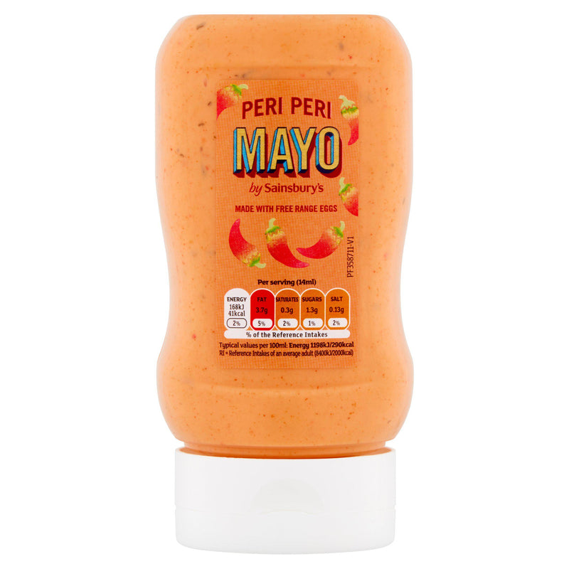 Sainsbury's Peri Peri Mayonnaise 280ml, imported from the UK