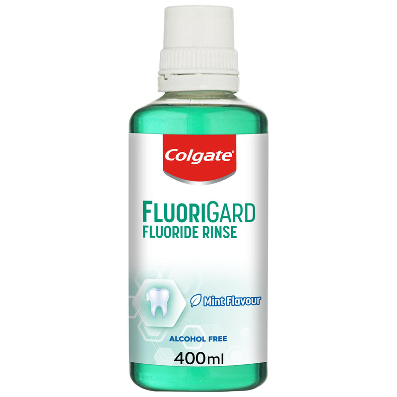 Colgate Fluorigard Daily Rinse Mouthwash Alcohol Free 400ml