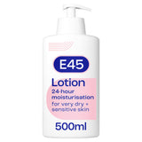 Sainsburys E45 Moisturiser Body Lotion for Very Dry Skin 500ml- Buy online at McGrocer