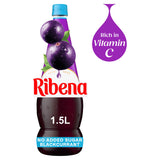 Sainsburys Ribena Blackcurrant Squash No Added Sugar 1.5L- Buy online at McGrocer