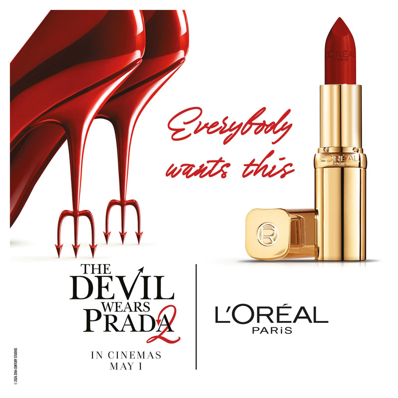 L'Oreal Paris Color Riche Satin Lipstick Montmarte pink, UK version