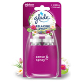 Sainsburys Glade Sense & Spray Air Freshener Refill Relaxing Zen 2x18ml- Buy online at McGrocer