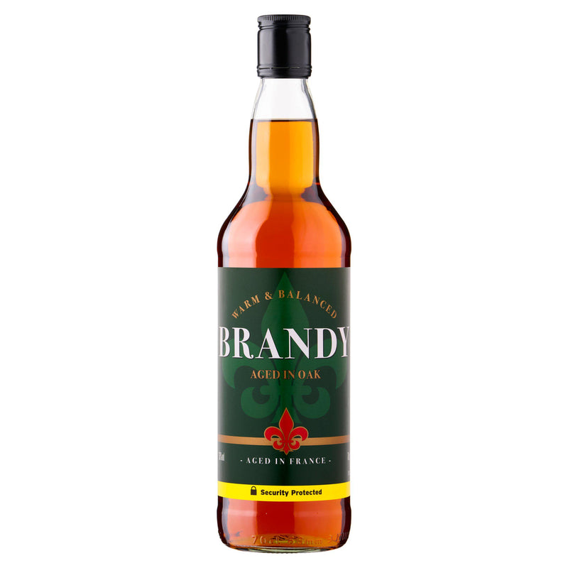 Sainsbury's brandy 70cl, imported from the UK