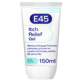 Sainsburys E45 Itch Relief Gel Moisturiser for Irritated and Dry Skin 150ml- Buy online at McGrocer